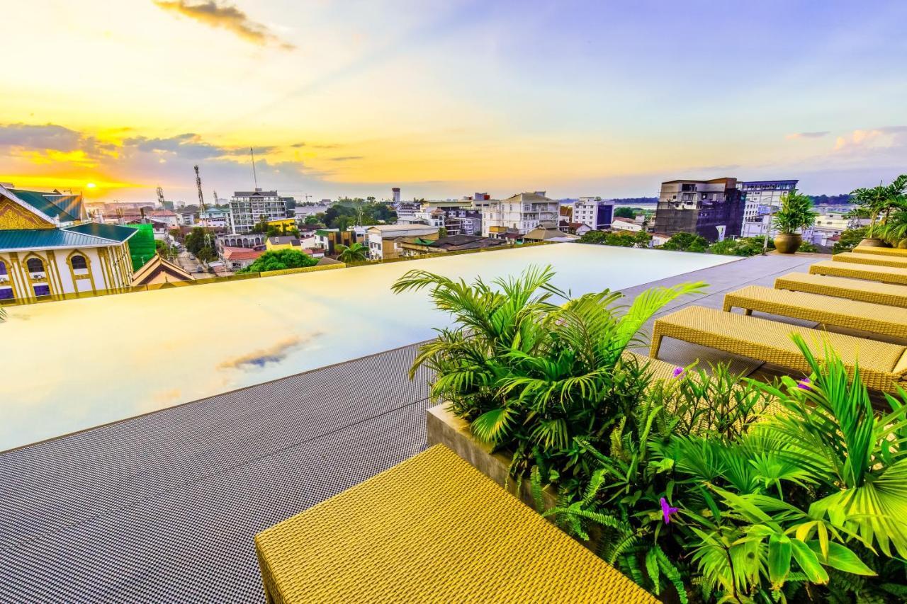 Lao Poet Hotel Vientiane Exterior photo